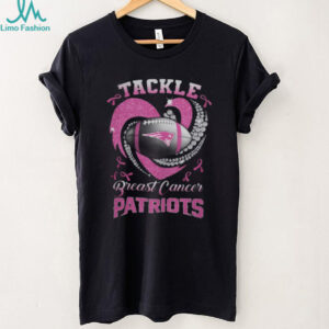 New England Patriots Tackle Breast Cancer Heart Shirt