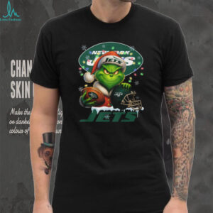 New York Jets The Grinch ugly holiday T Shirt