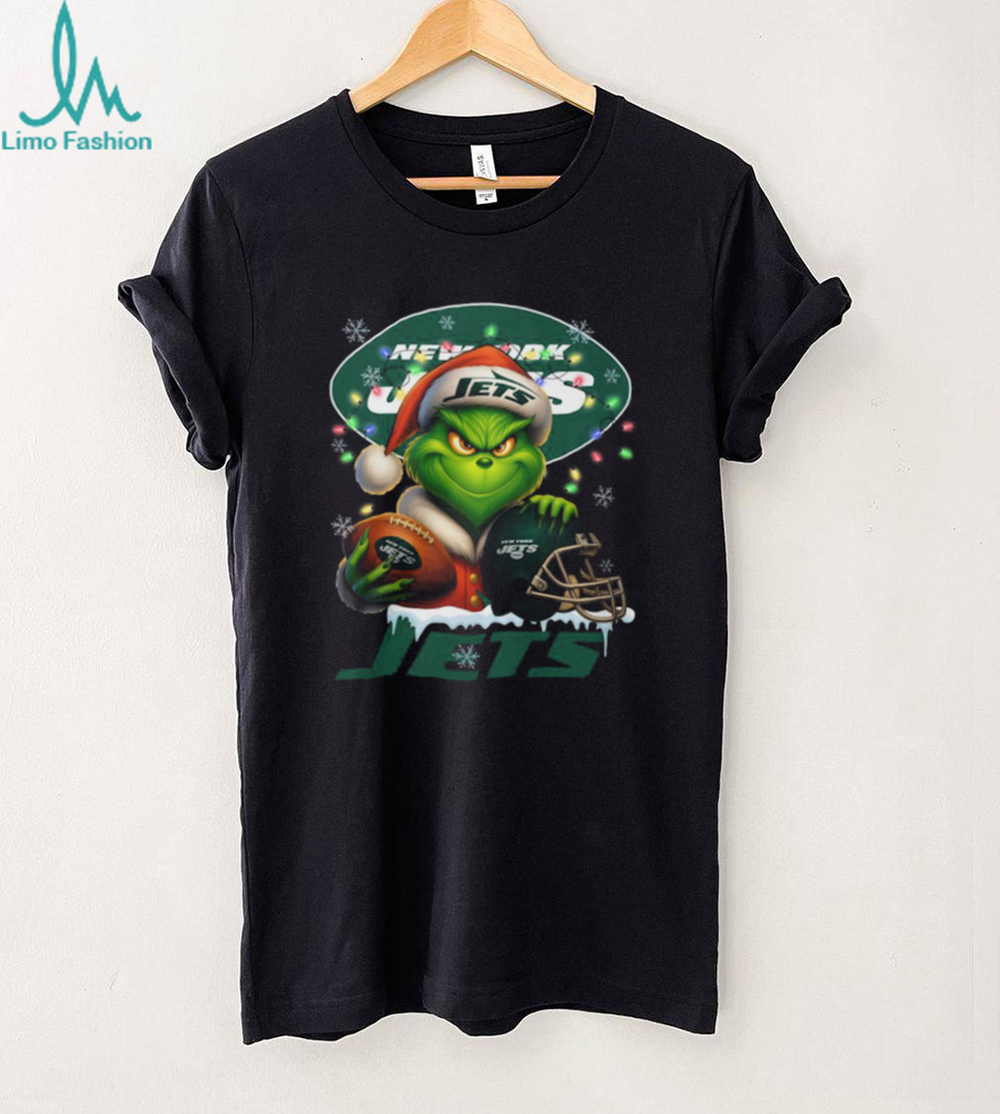 New York Jets The Grinch ugly holiday T Shirt New York Jets The Grinch ugly holiday T Shirt