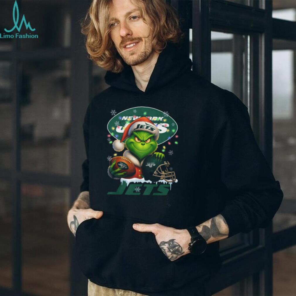 New York Jets The Grinch ugly holiday T Shirt New York Jets The Grinch ugly holiday T Shirt