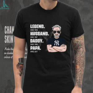 New York Yankees The Legend Grandpa Old Man Personalized T Shirt