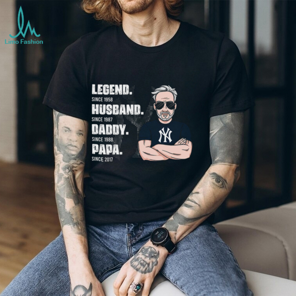 New York Yankees The Legend Grandpa Old Man Personalized T Shirt New York Yankees The Legend Grandpa Old Man Personalized T Shirt