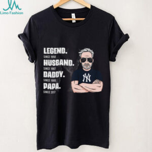 New York Yankees The Legend Grandpa Old Man Personalized T Shirt