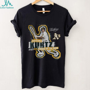 Nick Kurtz Oakland Athletics 2025 American League Rookie of the Year signature shirt