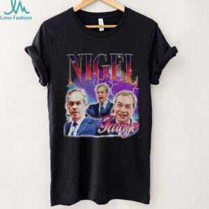 Nigel Farage storm graphic shirt
