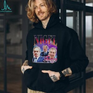 Nigel Farage storm graphic shirt