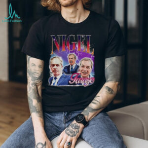 Nigel Farage storm graphic shirt
