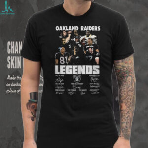 Oakland Raiders Legends Signature T Shirt