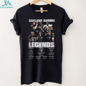 Oakland Raiders Legends Signature T Shirt