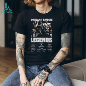 Oakland Raiders Legends Signature T Shirt