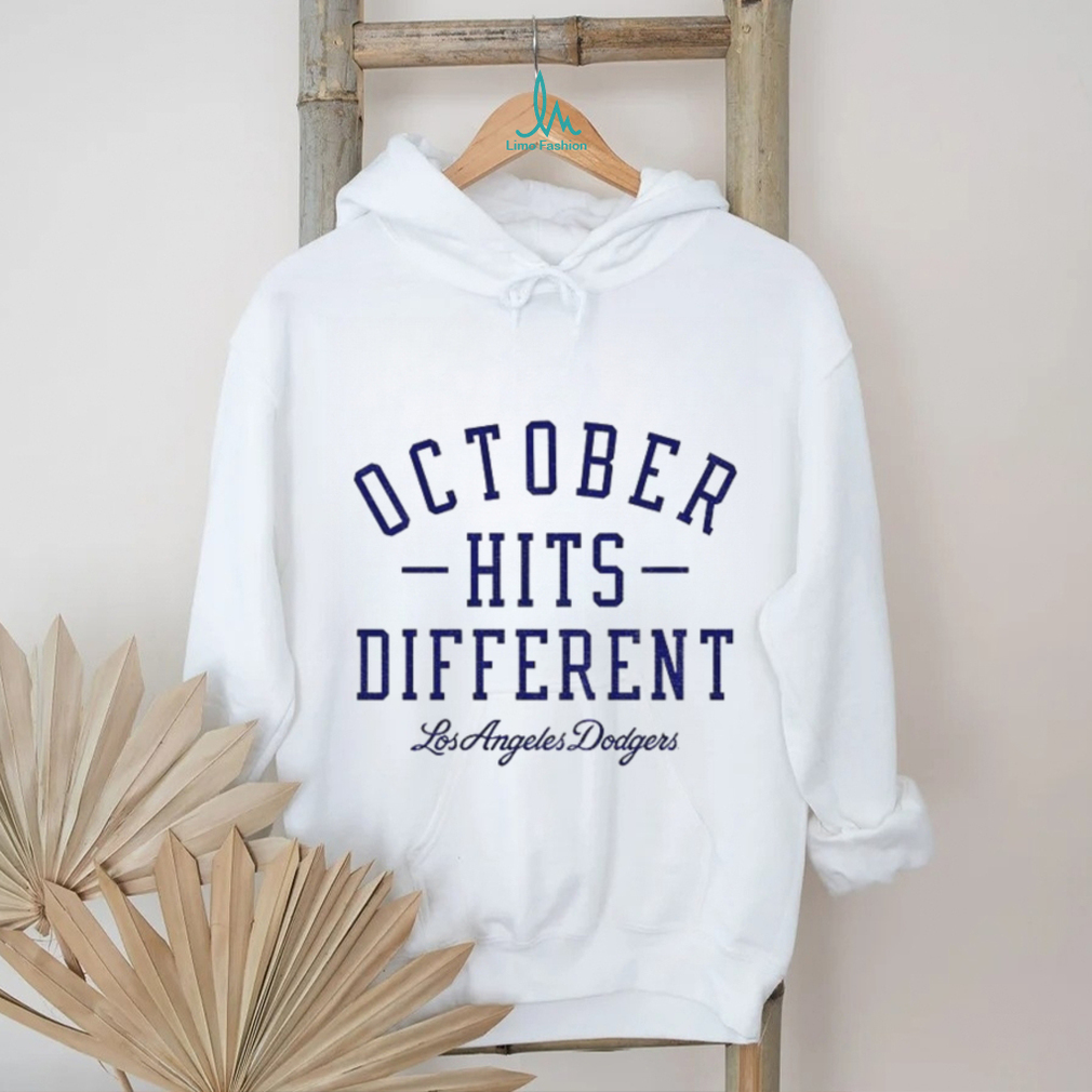October hits different Los Angeles Dodgers Back 2 Back Champions MLB World Series shirt October hits different Los Angeles Dodgers Back 2 Back Champions MLB World Series shirt