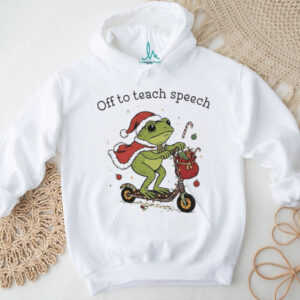 Off To Teach Speech Green Fog T Shirt