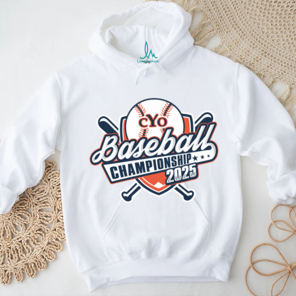 Official Cyo Shop 2025 CYO Baseball Championship Hoodie Official Cyo Shop 2025 CYO Baseball Championship Hoodie