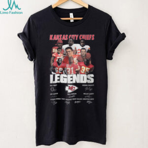 Official NFL Kansas City Chiefs Football Team Legends T Shirt