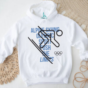 Official Olympic Collection Alpine Skiing Graphic Hoodie