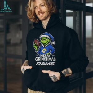 Official The Grinch x Los Angeles Rams Christmas Shirt