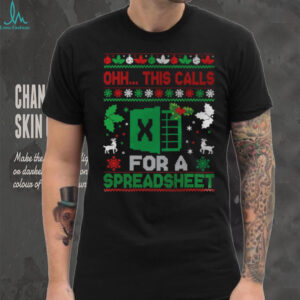 Oh this calls for a Spreadsheet Christmas sweater Excel Sweatshirt