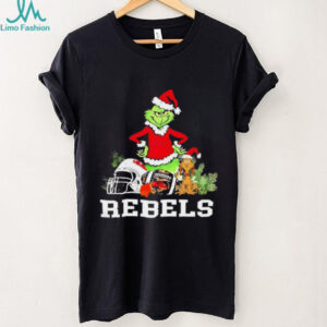 Ole Miss Rebels The Grinch and Max helmet Christmas 2025 shirt