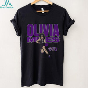 Olivia Miles Name Pose TCU Horned Frogs Basketball WNBA shirt
