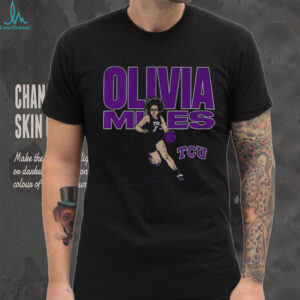 Olivia Miles Name Pose TCU Horned Frogs Basketball WNBA shirt