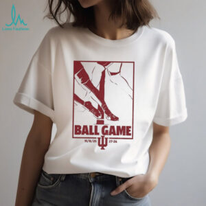 Omar Cooper Jr. Toe Tap Ball Game Indiana Hoosiers football 11 8 25 27 24 shirt