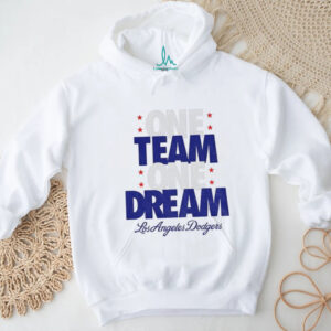 One team one dream Los Angeles Dodgers Back 2 Back Champions MLB World Series shirt