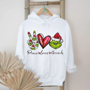 Peace Love Mean Guy Grinch T Shirt