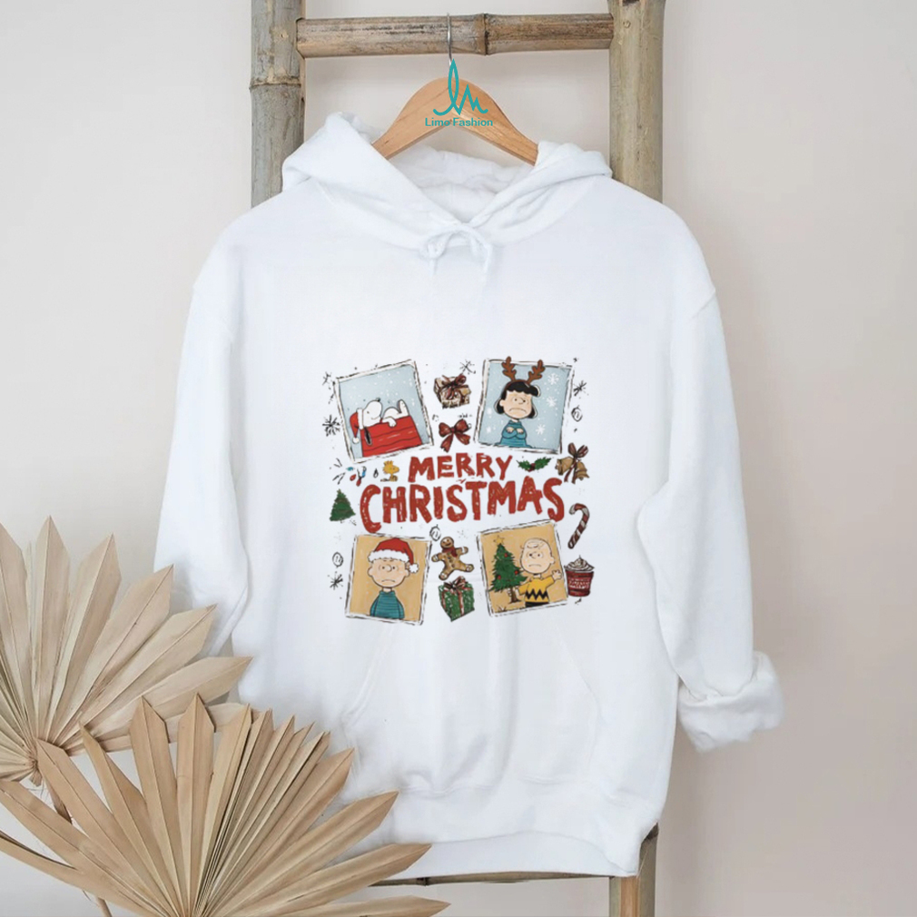 Peanuts Merry Christmas Graphic T Shirt Peanuts Merry Christmas Graphic T Shirt