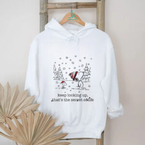 Peanuts Snoopy and Woodstock Christmas Snowfall T Shirt