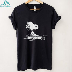 Peanuts Stereo Snoopy DJ T shirt