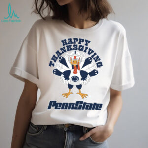 Penn State Nittany Lions Turkey Helmet Happy Thanksgiving Shirt