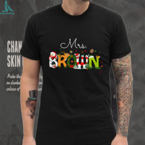 Personalized Christmas Style T Shirt