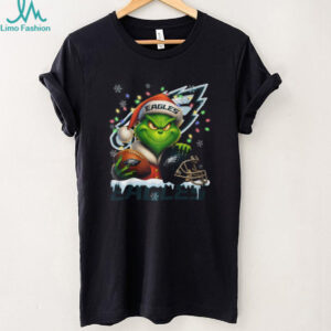 Philadelphia Eagles The Grinch ugly holiday T Shirt