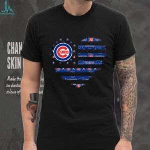 Philadelphia Flyers Distressed Heart Flag T Shirt