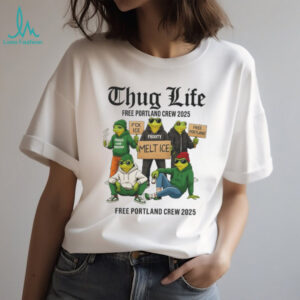 Portland Frog Thug Life Free Portland Crew 2025 Shirt