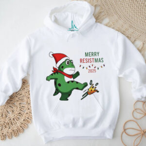 Portland Frog kick crown Resist Merry Christmas Merry Christmas shirt