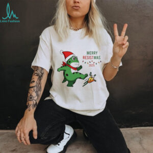 Portland Frog kick crown Resist Merry Christmas Merry Christmas shirt