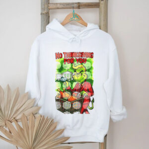 Prodigy Grinch x Trump No Thanksgiving for you Merry Christmas shirt