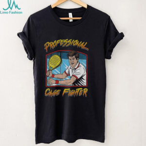 Professional cage fighter padel shirt