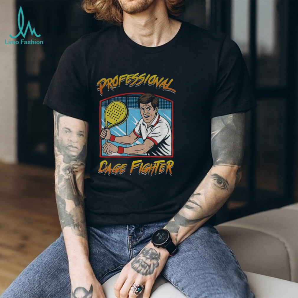 Professional cage fighter padel shirt Professional cage fighter padel shirt