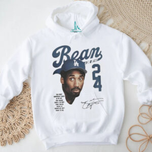 Puka Nacua Bean Kobe Bryant Los Angeles Dodgers 24 Black Mamba T Shirts