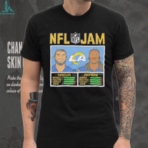 Puka Nacua and Davante Adams NFL Jam Los Angeles Rams shirt