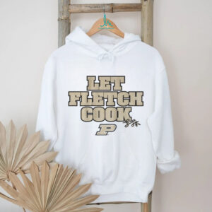 Purdue Boilermakers Fletcher Loyer Let Fletch Cook Basketball logo shirt