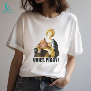 Quiet Piggy Anti Trump Feminist Trump pig head retro shirt