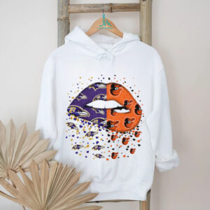 Ravens and Orioles Fan Lips Tee