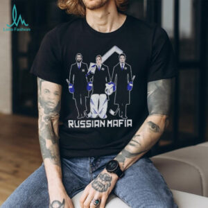 Russian Mafia Nikita Kucherov Andrei Vasilevskiy Mikhail Sergachev Tampa Bay Lightning shirt