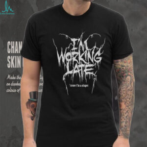 Sabrina Carpenter Espresso Metal I’m working late cause I’m a singer shirt