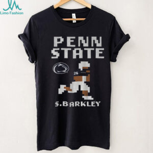 Saquon Barkley 26 Retro Baller Penn State Nittany Lions football 8bit shirt
