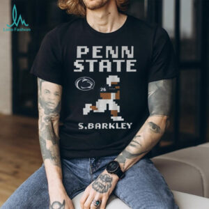 Saquon Barkley 26 Retro Baller Penn State Nittany Lions football 8bit shirt