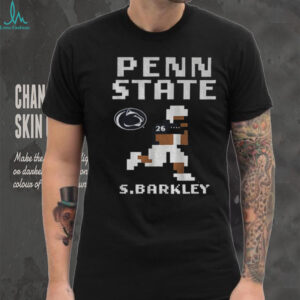 Saquon Barkley 26 Retro Baller Penn State Nittany Lions football 8bit shirt